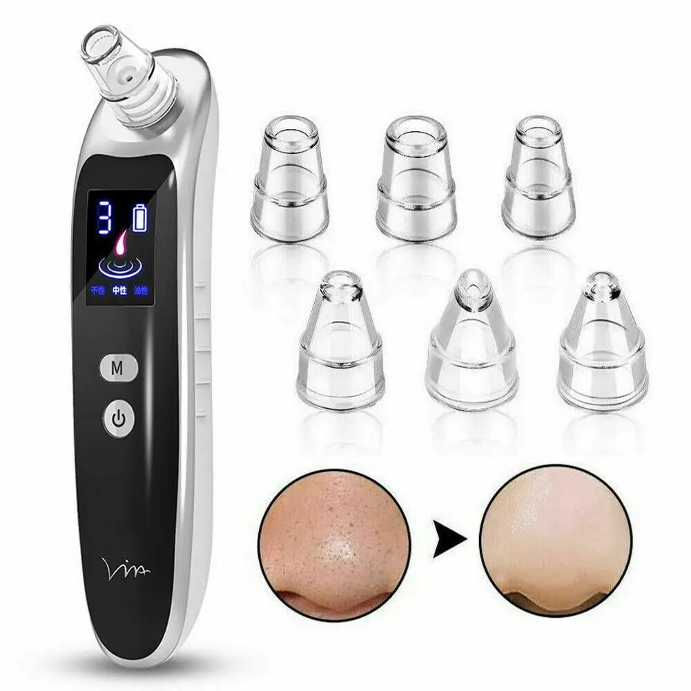 

Blackhead Acne Remover Electric Acne Remover Care Vacuum Cleaner Skin Tool Pore Suction Nose Beauty Cleaning V9R8