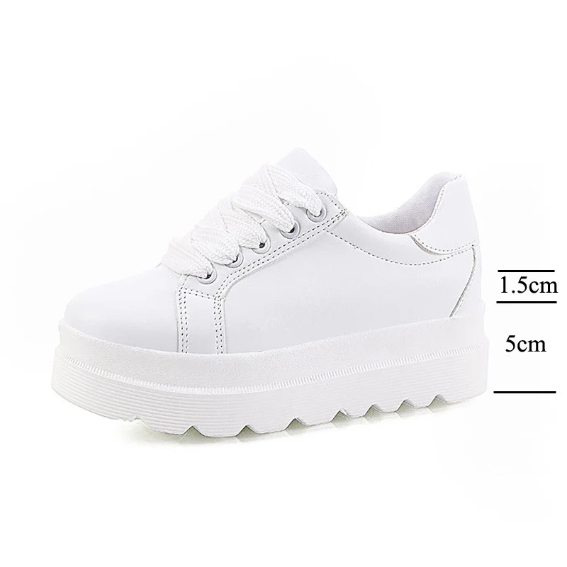 

Lace Up Sneakers Women Shoes Flats Ladies Moccasins Platform Leather Shoes Woman Solid White Spring Oxford Casual Shoes Loafers