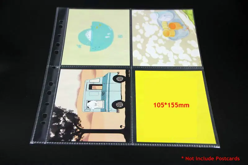 

Прозрачная папка для открыток A4