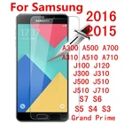 Защитная пленка для экрана, закаленное стекло для Samsung Galaxy J1 J2 J3 J5 J7 A3 A5 A7 2016 Grand Prime G530 S7 S6 S5 S4 S3, чехол
