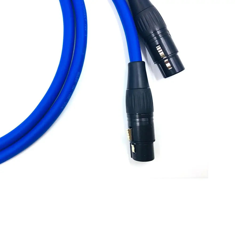 Hifi аудио XLR штекер RCA Мужской кабель двойной 3 Pin | Электроника