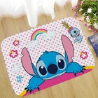 60x40 см Disney Stitch, коврик для кухни, коврик для дома и улицы, ванная комната, противоскользящие напольные коврики, мультяшный коврик