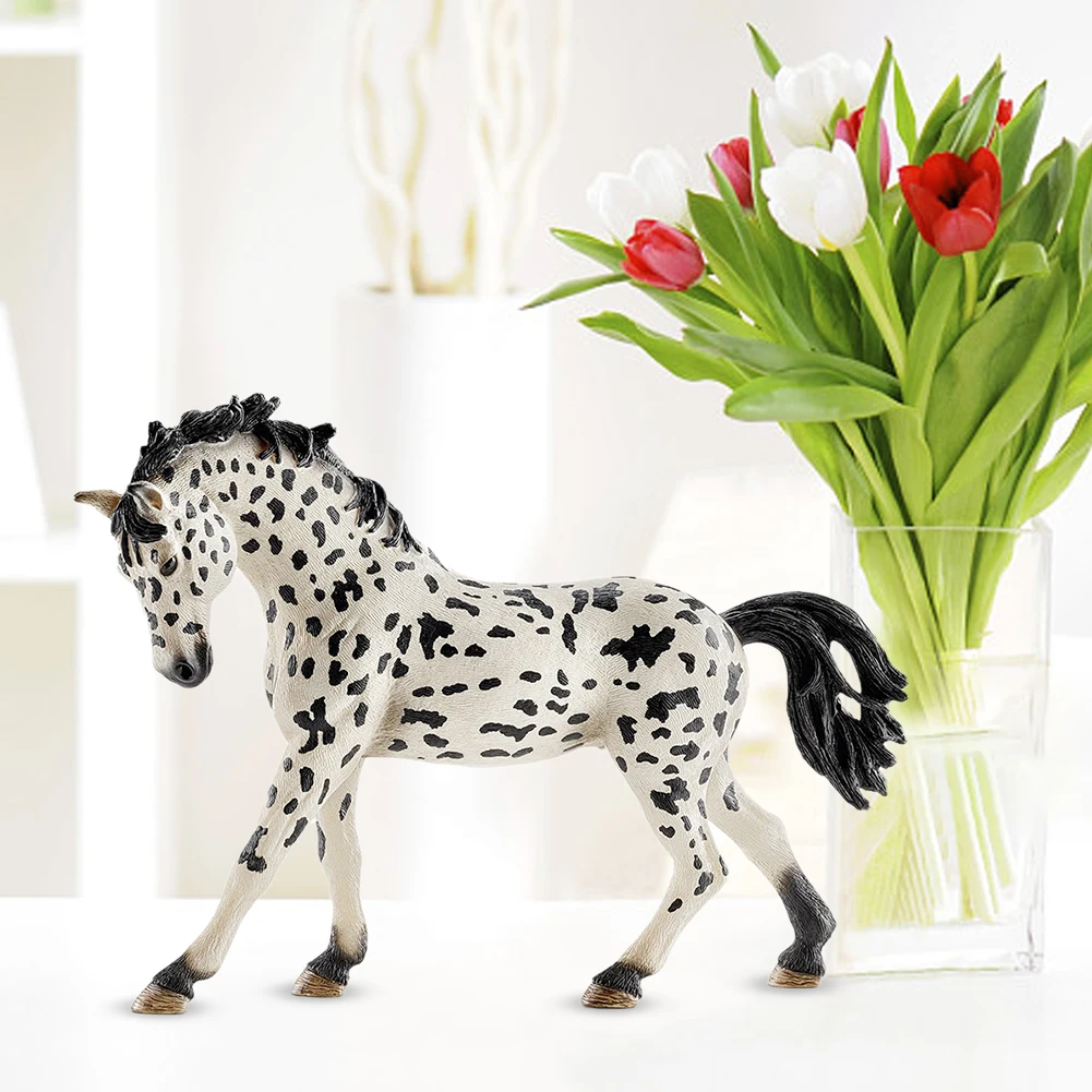 Моделирование ПВХ игрушка-Зверюшка модель лошадей Дания knабсувер-Маре фигурки
