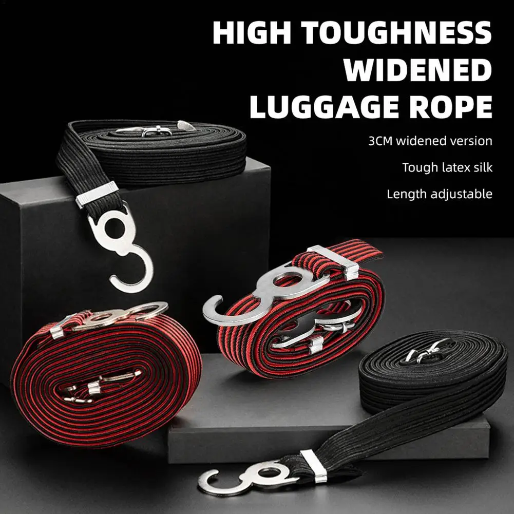 

Motorcycles Cargo Tie Down Straps Elastic Bicycle Trunk Strap Strap Bag Cargo Lashing For Motorcycle Bike Outdoor