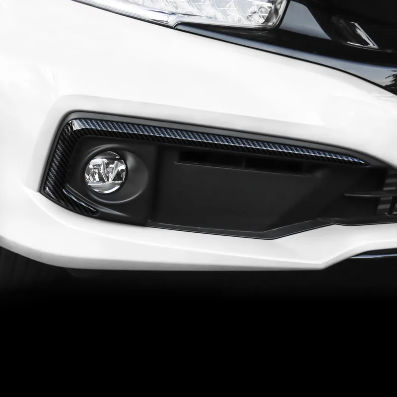 Передняя противотуманная фара рамка отделка полоса передняя для Honda Civic 10 2019 |