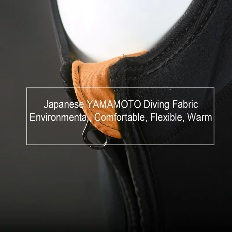 Bestdive 3 мм с капюшоном Теплый жилет для свободного дайвинга подводного плавания