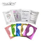 Бумажные патчи Newcome для наращивания ресниц, 2050100 пар, разноцветные гелевые накладки для наклейки для ресниц глаз