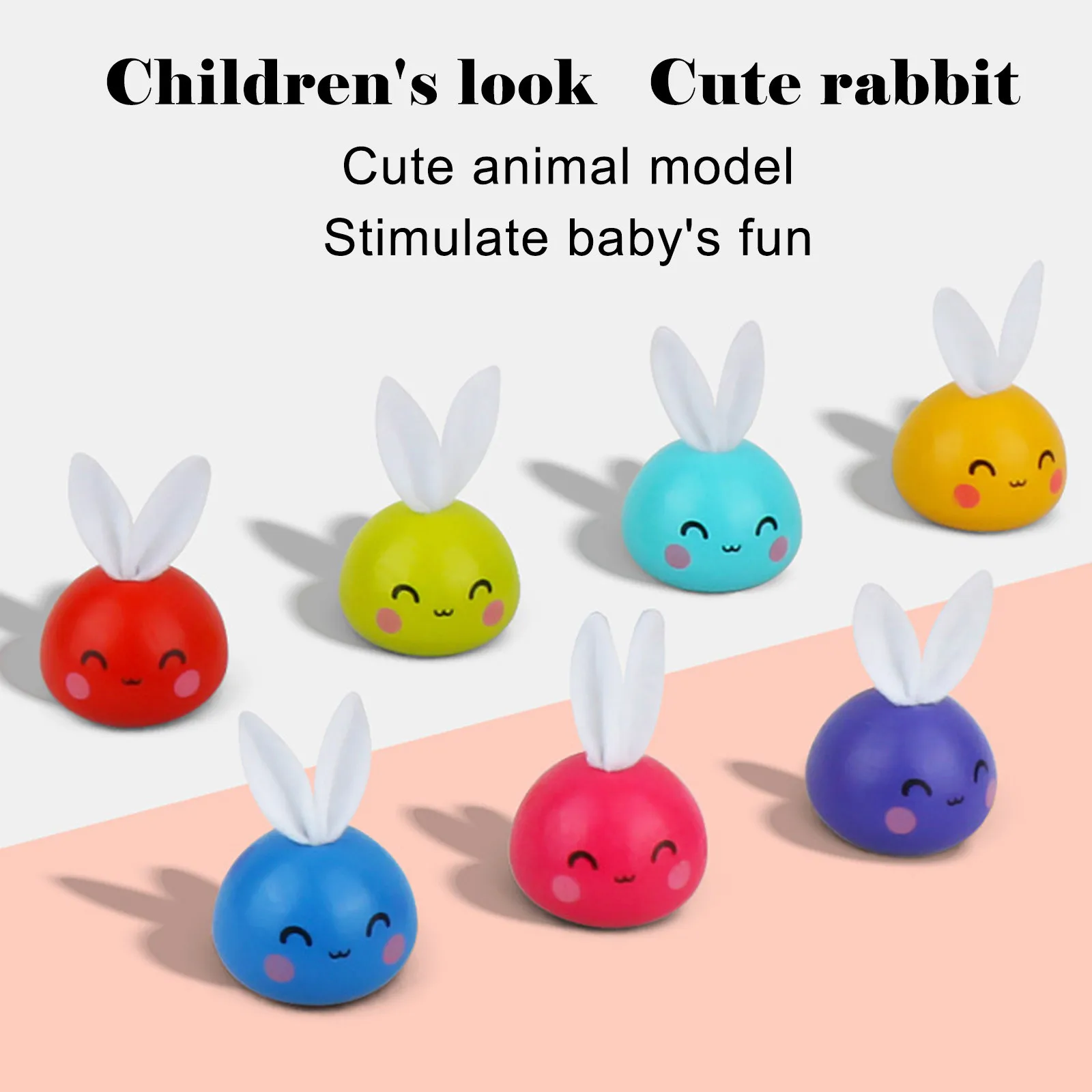 

Educational Toys For Rabbits Corresponding To Different Colors Sorting Puzzle Game Easter Decorations For Home Kids Toys Hot