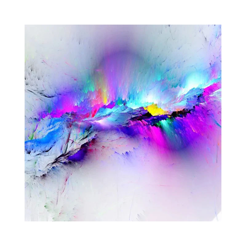 100% ручная роспись Абстрактная Ослепительная цветная картина маслом на холсте