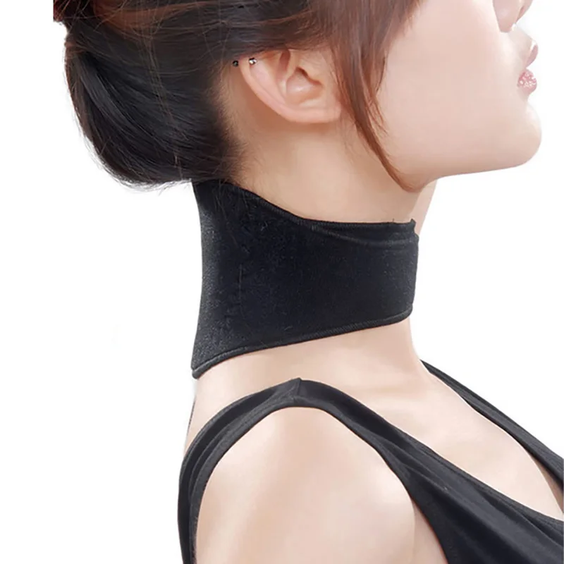 Защита шеи черный самонагревающийся Дальний инфракрасный Tomaline шейный магнетизм