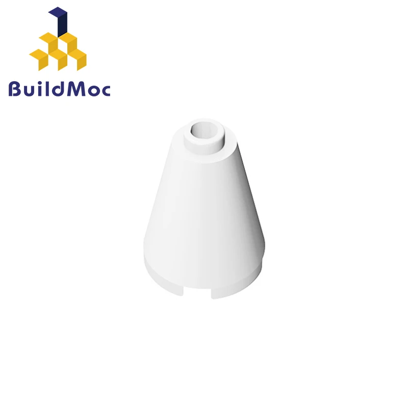 

BuildMOC 14918 Cone 2 x 2 x 2 Open Stud For Building Blocks Parts DIY Educational Classic Brand gift