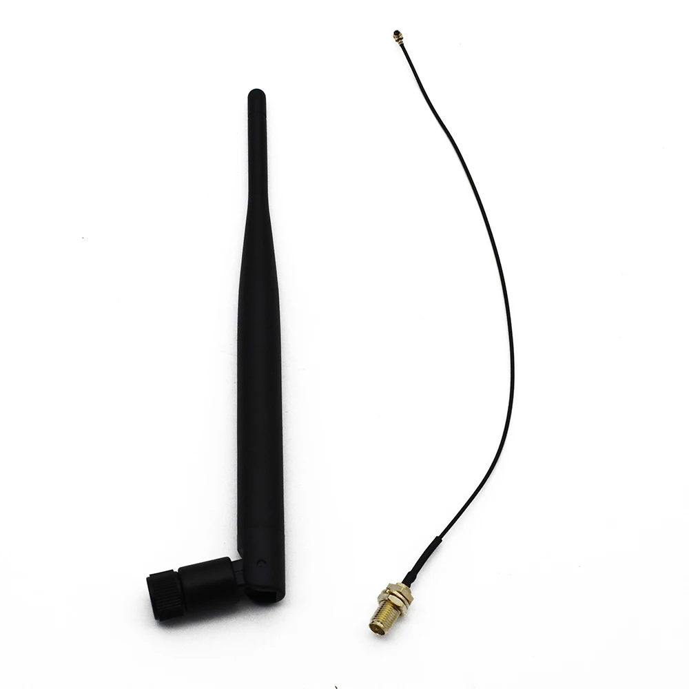Dlenp 2 4 GHz WiFi 4G антенна 5dBi RP-SMA мужской беспроводной маршрутизатор + 21 см PCI U. FL IPX к RP SMA