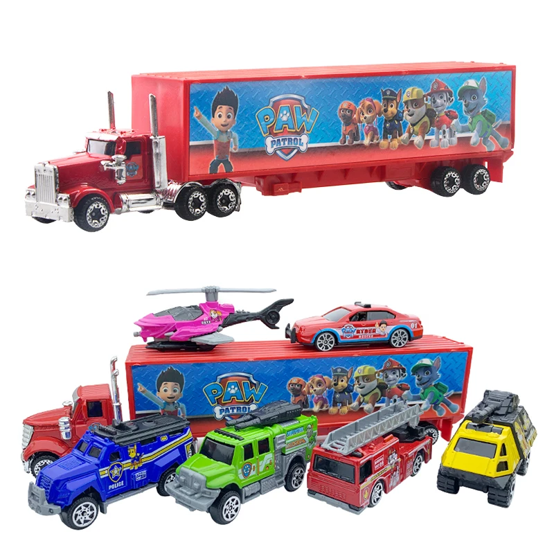 Щенячий патруль собака машина грузовик Canina аниме экшн фигурка Маршалл и Чейз Ryder