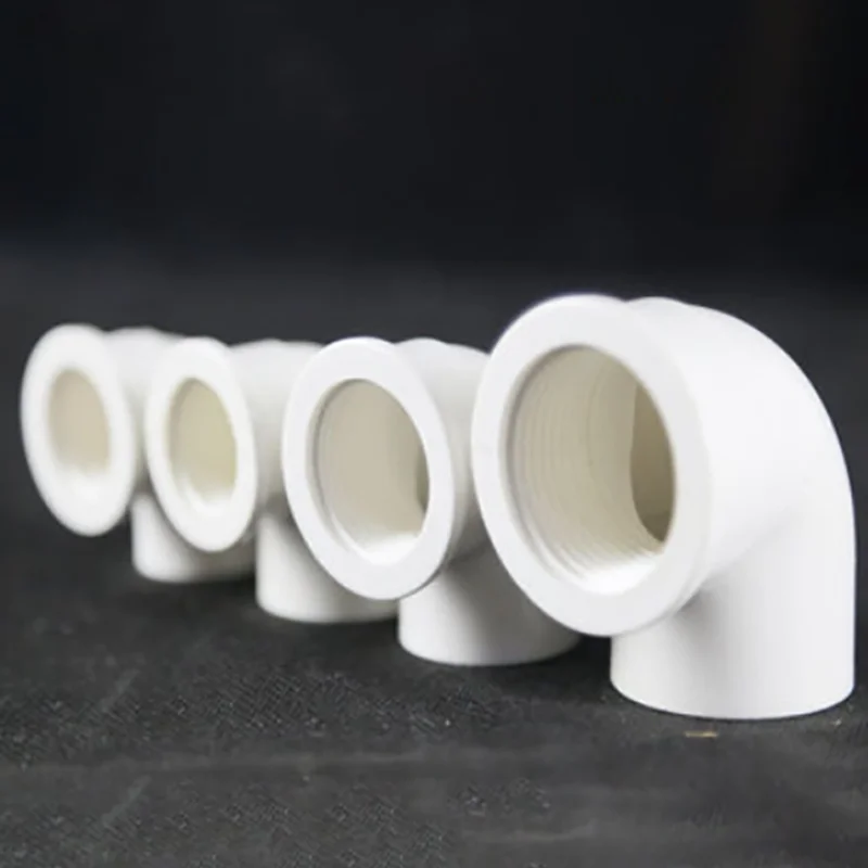 Female Thread PVC Elbow Connector Plumbing System Accessory Pipe Adapter Garden Irrigation Fittings 1 Pcs | Обустройство дома
