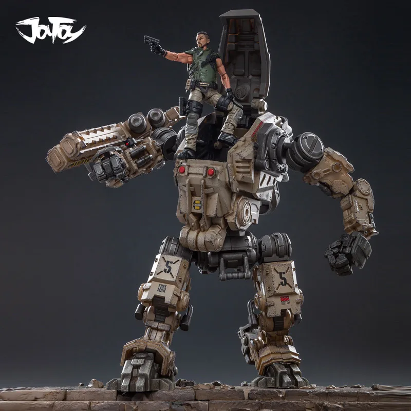 JOYTOY 1:18 фигурка робота фридан машина Броня военный ABS робот модель комплект меха
