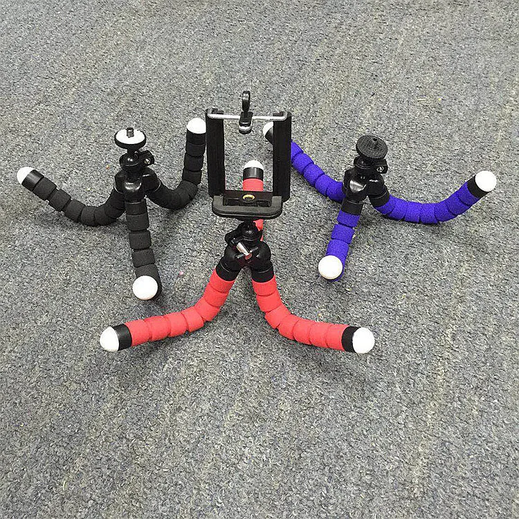 Автомобильный держатель для телефона планшетофон гибкий штатив осьминог