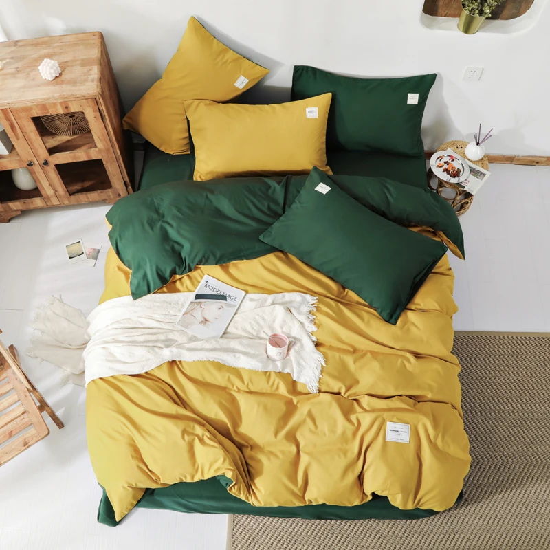 Домашний текстиль Комплект постельного белья однотонный пододеяльник