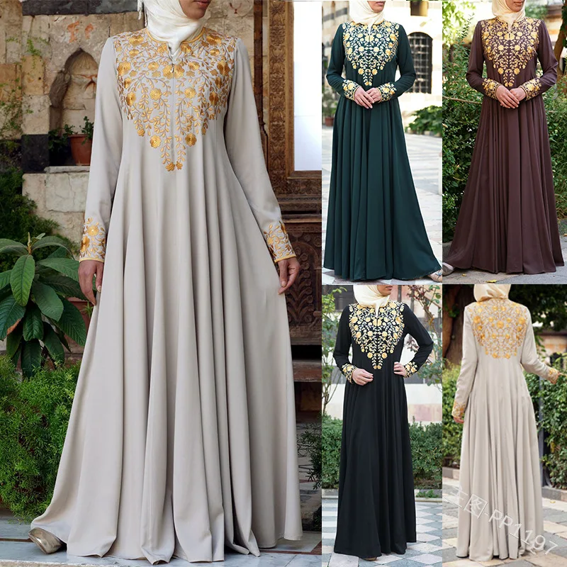 Кимоно abayas для женщин платье с арабским принтом праздничное Дубай абайя турецкий