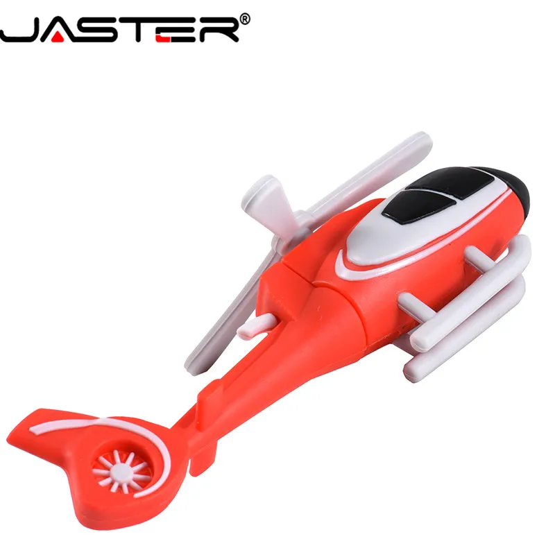JASTER USB 2 0 мультяшный вертолет модель usb флэш-накопитель 4 Гб 128 ГБ 16 32 64