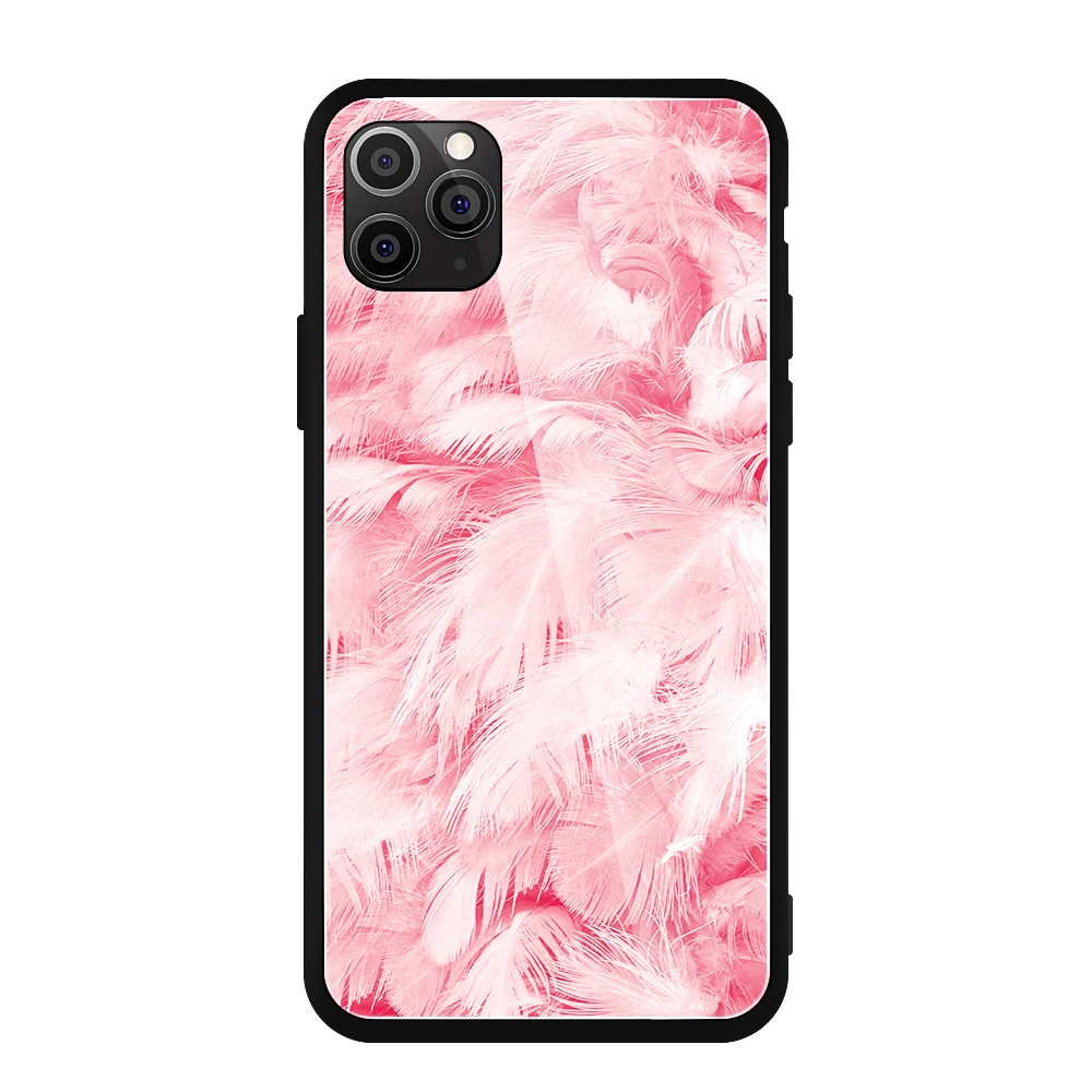 06 Чехол для iPhone XS Max XR X 8 11 Pro Max, силиконовый тонкий чехол, закаленное стекло, звездное небо, для iPhone 8, 7 Plus, 6, 6 S, 8 Plus, 11 Plus, чехол - Цвет: 06