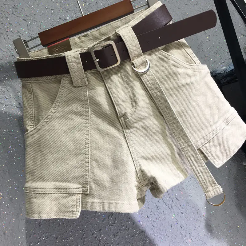 Повседневные джинсовые шорты для женщин Европейский стиль летние новые