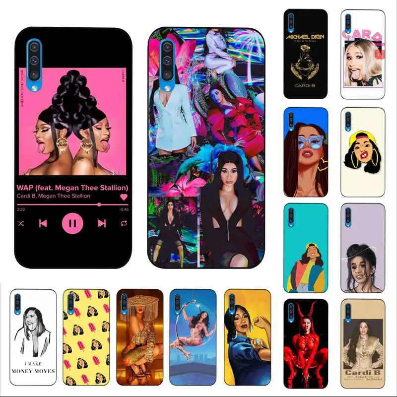 

MaiYaCa Cardi B Phone Case for Samsung A51 01 50 71 21S 70 10 31 40 30 20E 11 A7 2018