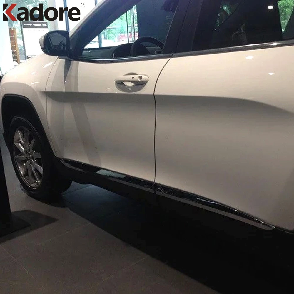 Молдинговая крышка боковой двери для Jeep Cherokee 2014 2017 2018 линейная отделка из