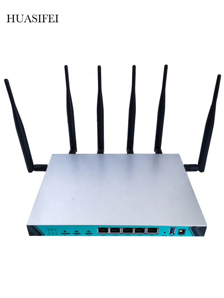 Разблокированный роутер LTE 3G 4G 1200 Мбит/с промышленный гигабитный openWRT две SIM-карты