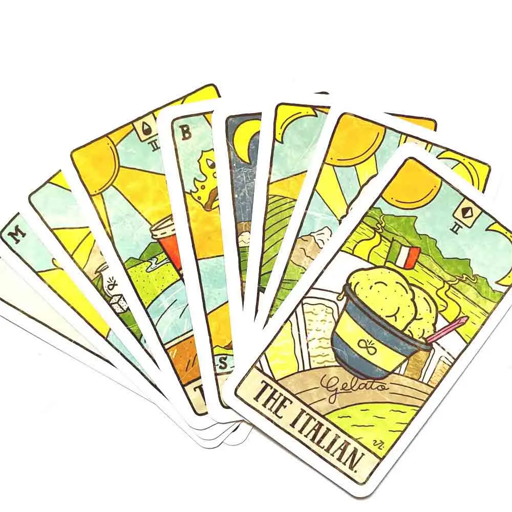 

Food Fortunes Tarot Cards Deck Card Games
