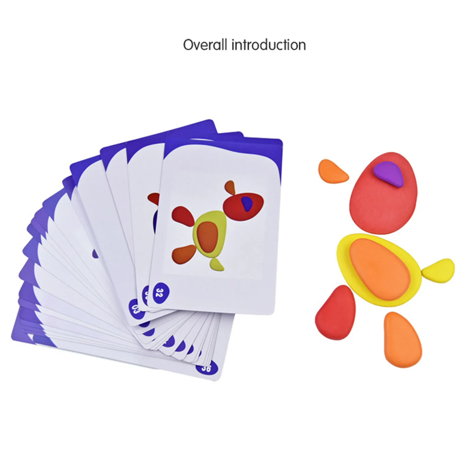 

Rainbow Pebbles Toys Kids Educational Imagination Training Balance Pile Up High Desktop Toys Home Learning Toy For Early gaudily