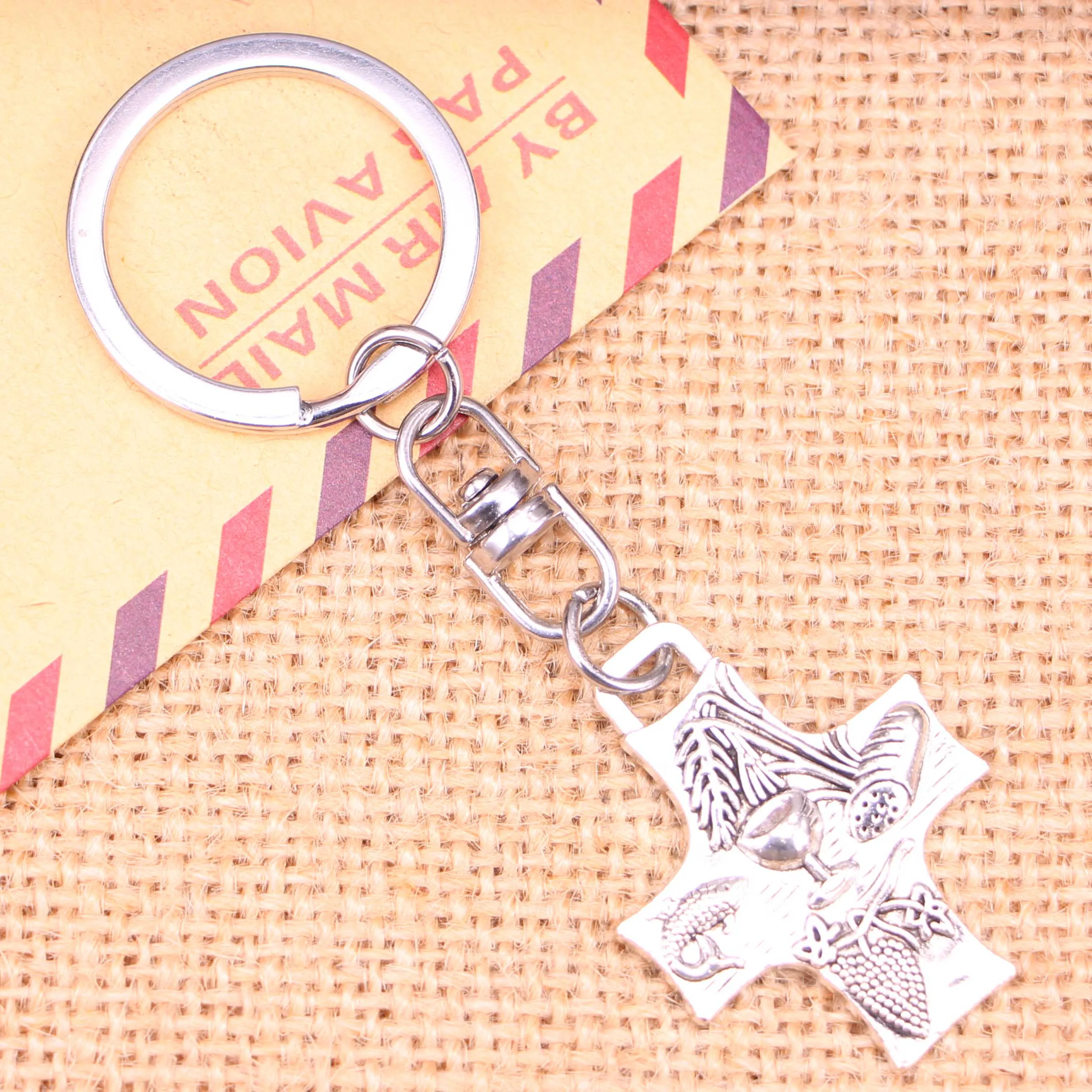 Новинка модный брелок 34*26 мм мужское Ювелирное Украшение сделай сам для