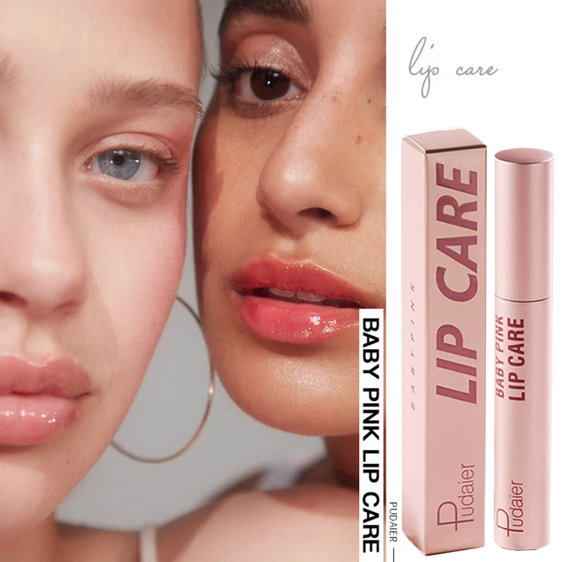 Детский Розовый увлажняющий бальзам для губ масло восстанавливает тонкие линии