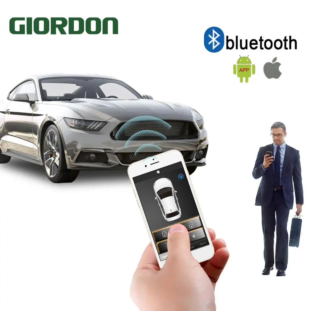 Умный ключ PKE для смартфона дистанционное управление запуском и остановкой