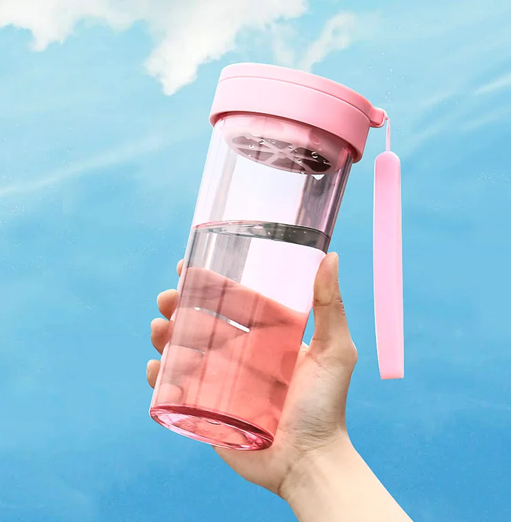 580 мл портативная бутылка для воды высокая емкость путешествий Экологически