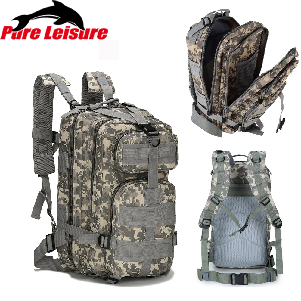 PureLeisure 35L открытый рыболовный Рюкзак Военная армейская тактическая походная Спортивная походная сумка для путешествий походная сумка для рыбалки