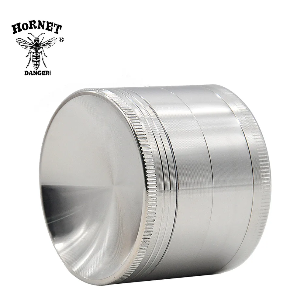 HORNET Точильщик для табака многофункциональная вогнутая 4 части 55 мм цинковый