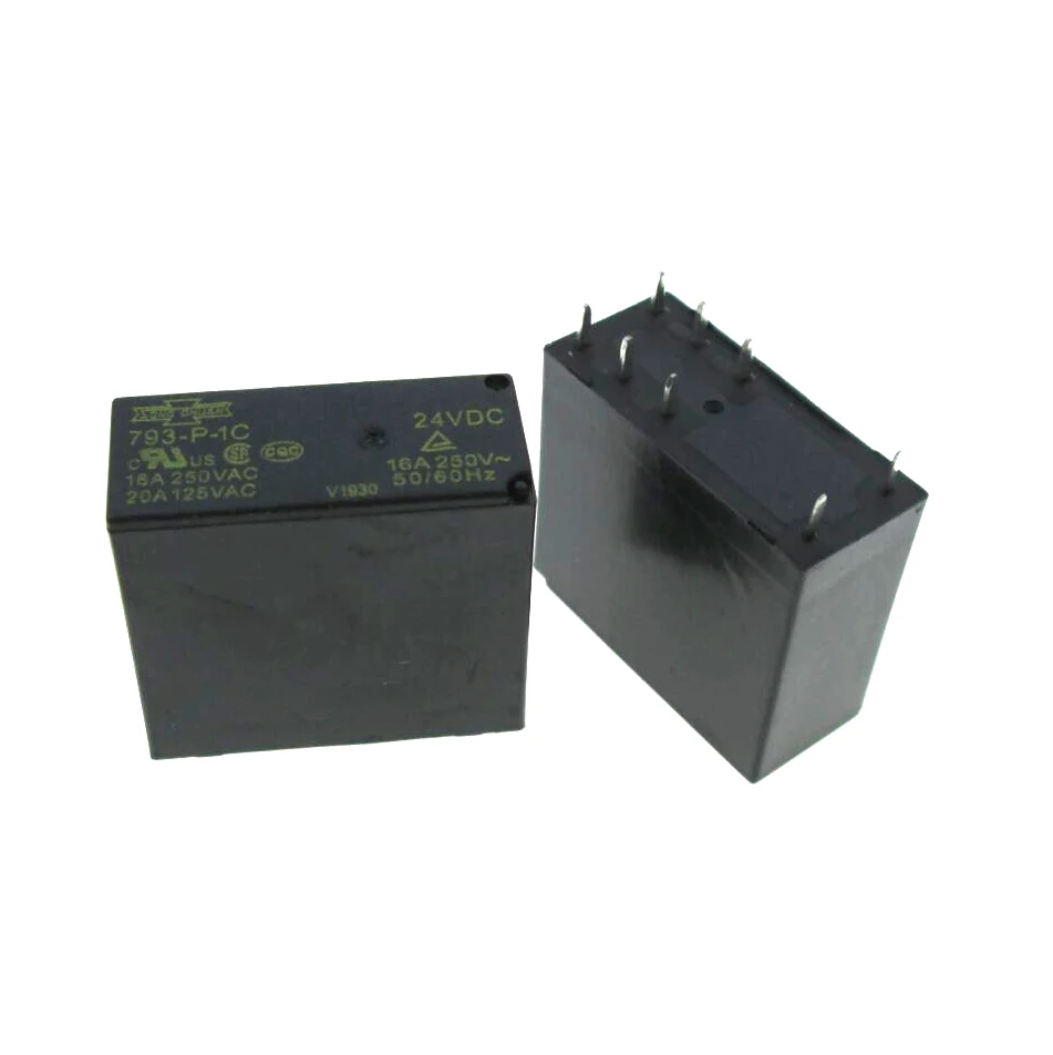 Новое высокомощное реле 24 В 793 P 1C 24VDC 793P1C 24V DC24V 16A 250VAC 8PIN|Реле| |
