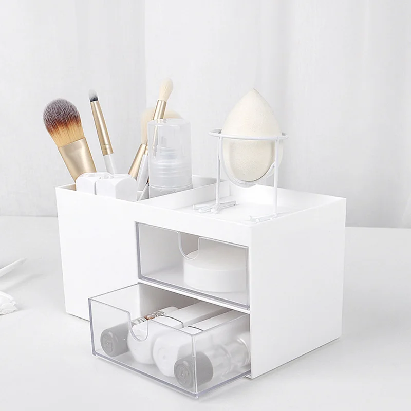Ящик для хранения косметики настольный пластиковый ящик дома и офиса LB88| |