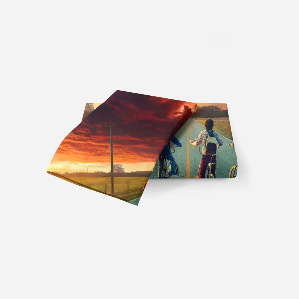 

3d Movie Stranger Things Printed Bed Cover Pillowcase Winter Boys And Girls Bedding Set 2/3 Microfiber Comforter Pillowcase