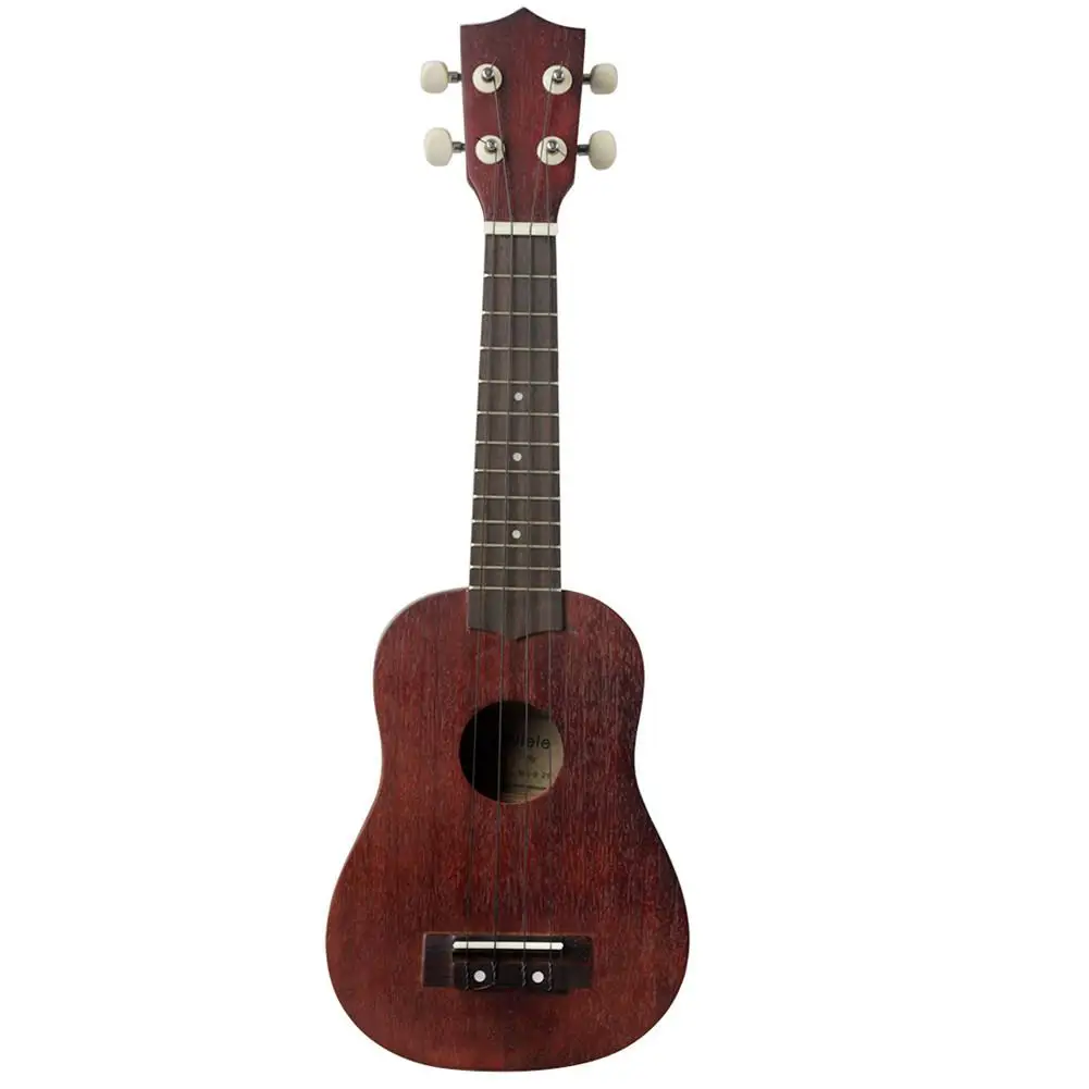 Mounchain 21inch Sapele Ukulele Small Guitar 15 fret Ukelele Kit with Strap Capo Concert Musical Instrument | Спорт и развлечения