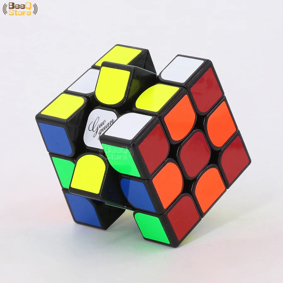 3x3 Guoguan Yuexiao Pro магический куб головоломка Magico Cubo Professional соревнования Развивающие