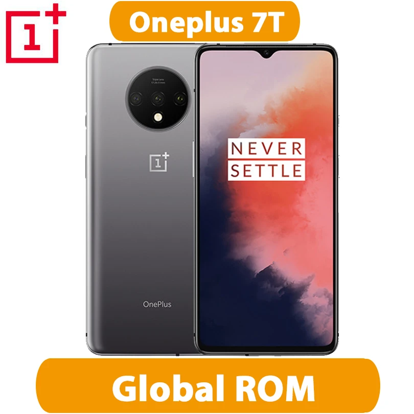 OnePlus 7T смартфон с восьмиядерным процессором Snapdragon 855 Plus ОЗУ 8 Гб ПЗУ 128 ГБ 90