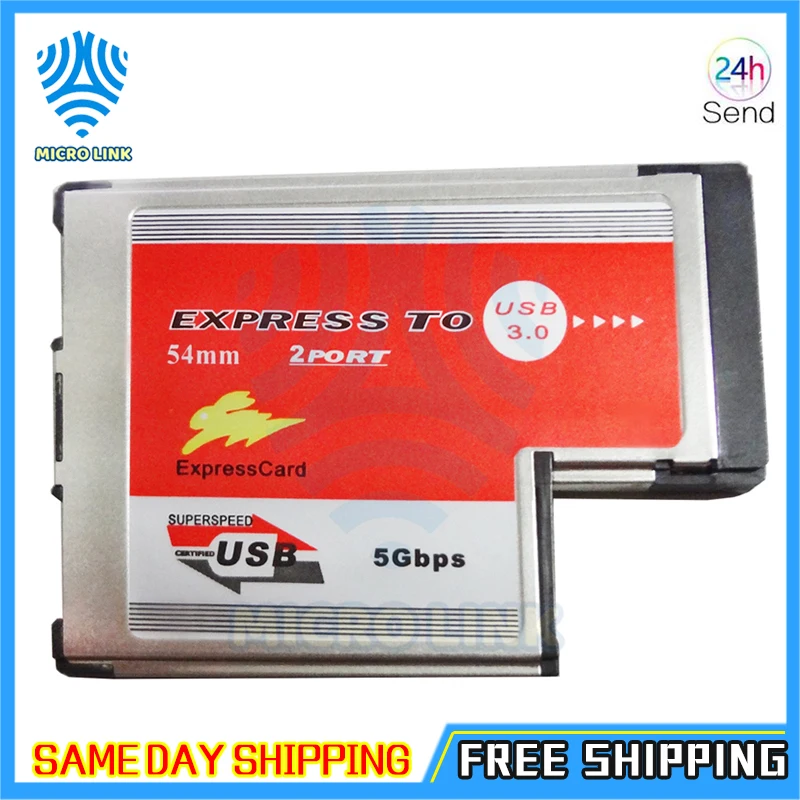 2 двойных порта USB 3 0 концентратор Экспресс-карта ExpressCard 54 мм Скрытая внутри USB3.0