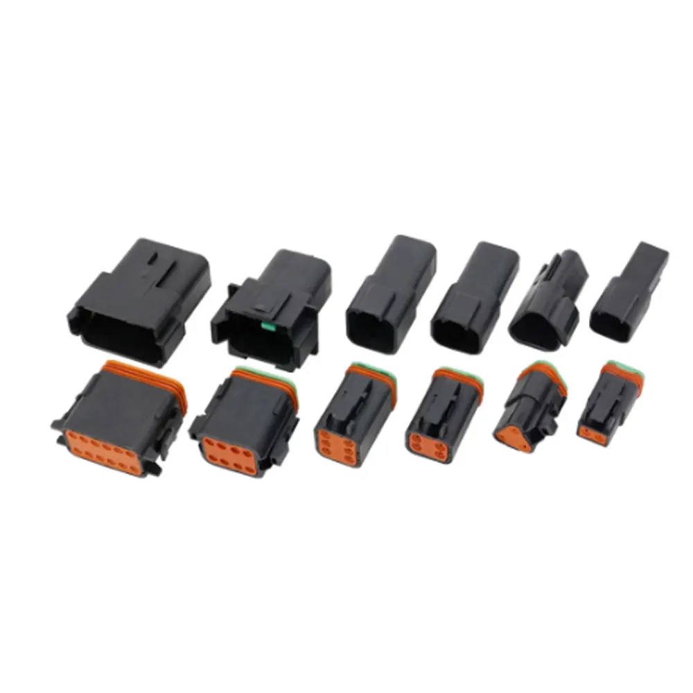 6 комплектов черный DT06/DT04 (2 + 3 4 8 12) штырьковый двигатель/коробка передач