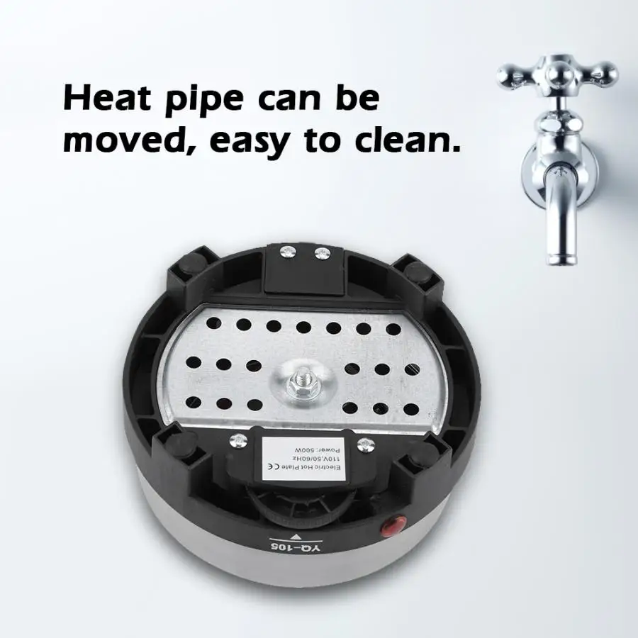 Электрическая мини плита 500 Вт нагреватель кофе молока чая нагревательная