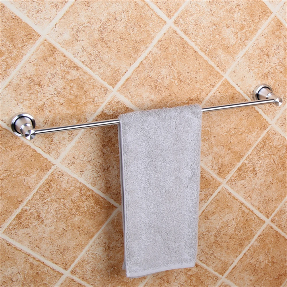 

Space Aluminum Towel Bar Bathroom Shelf Towel Rack Towel Hanger Single Towel Bar Bathroom Hardware Pendant Bathroom Storage