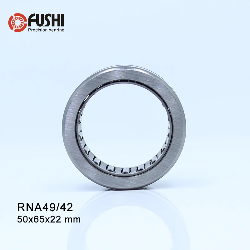 RNA49/42 подшипник 50*65*22 мм (1 шт.) Сплошной воротник игольчатые роликовые подшипники