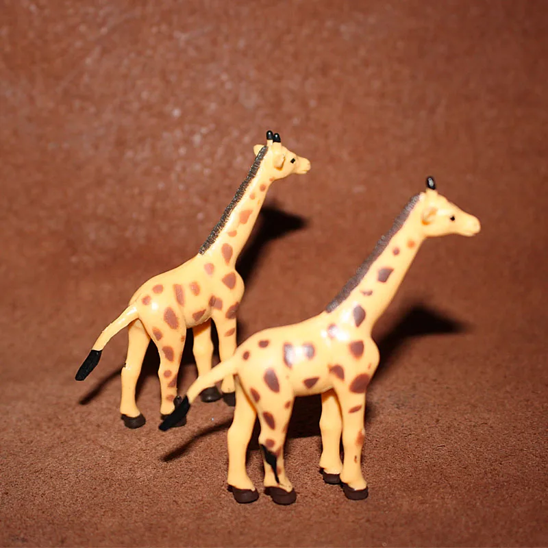 

Wild Animal Model Simulation Giraffe Action Figures Figurines Fairy Garden Moss Miniatures Decoration Children Educational Toys
