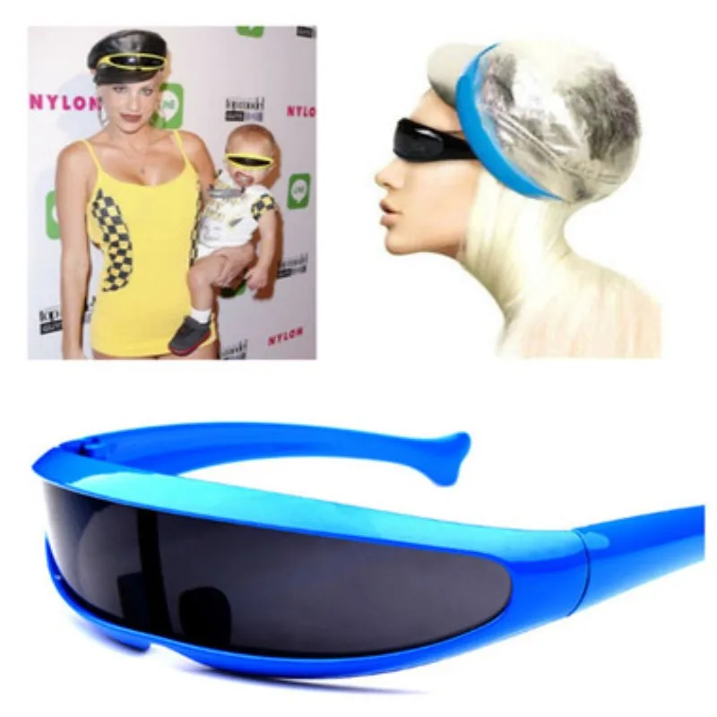 Футуристические X-Men Cyclops Cosplay солнцезащитные очки для мужчин пластиковый