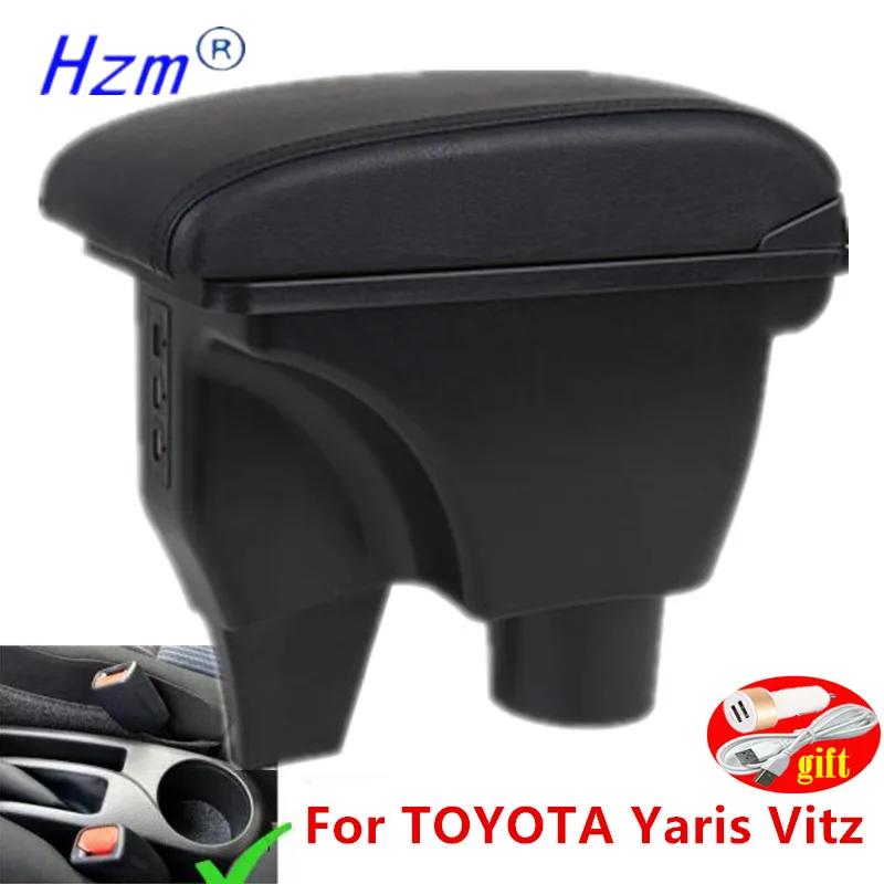 Для TOYOTA Yaris подлокотник для Vitz автомобильный аксесуары крытого вагона